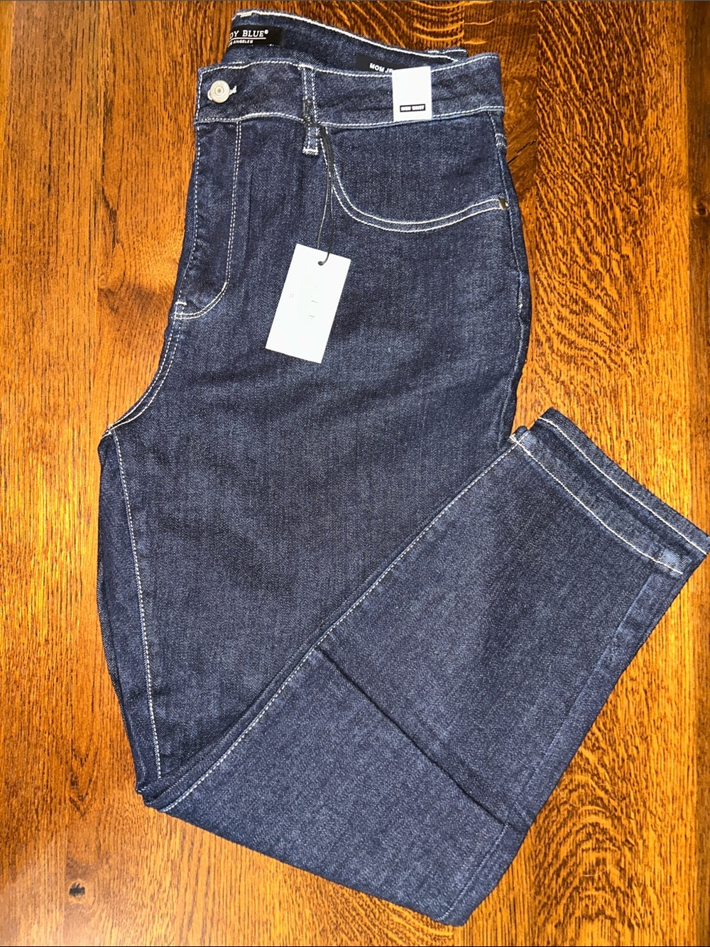 Judy Blue Dark Blue High Waist Mom Jean Size 18W